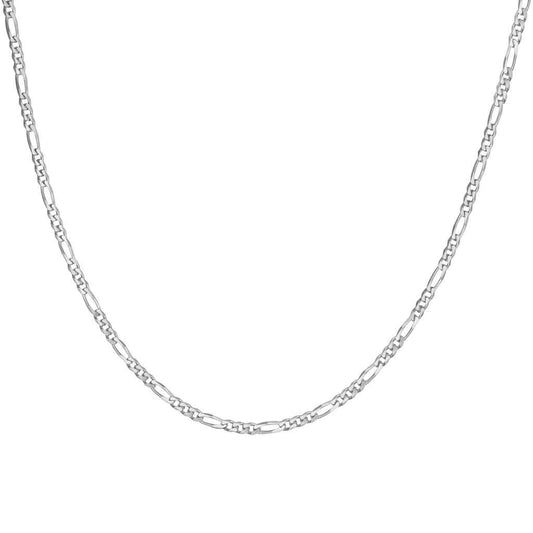 Sterling Silver Figaro Chain