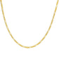 Gold Vermeil Figaro Chain
